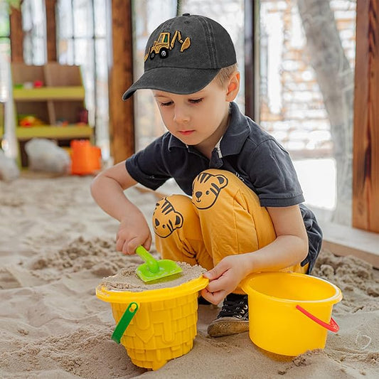 Construction embroidered baseball hat - Summit and Nest