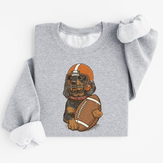 Football hound dog- Children's sweatshirt - Summit and Nest
