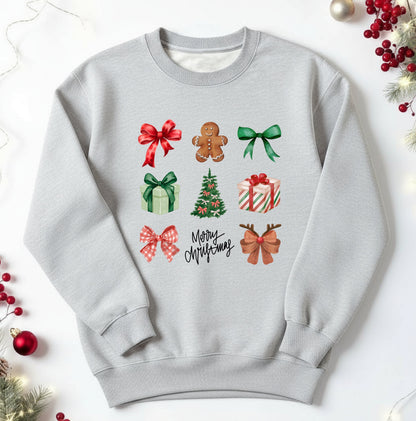 Christmas coquette- Children's sweatshirt - Summit and Nest