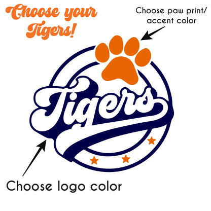 Tigers Classic- Customized - Children's shirt and infant bodysuit - Summit and Nest