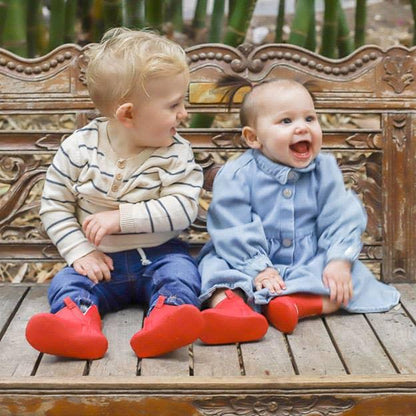 Western Boot- Eco Steps Cherry Red - Summit and Nest