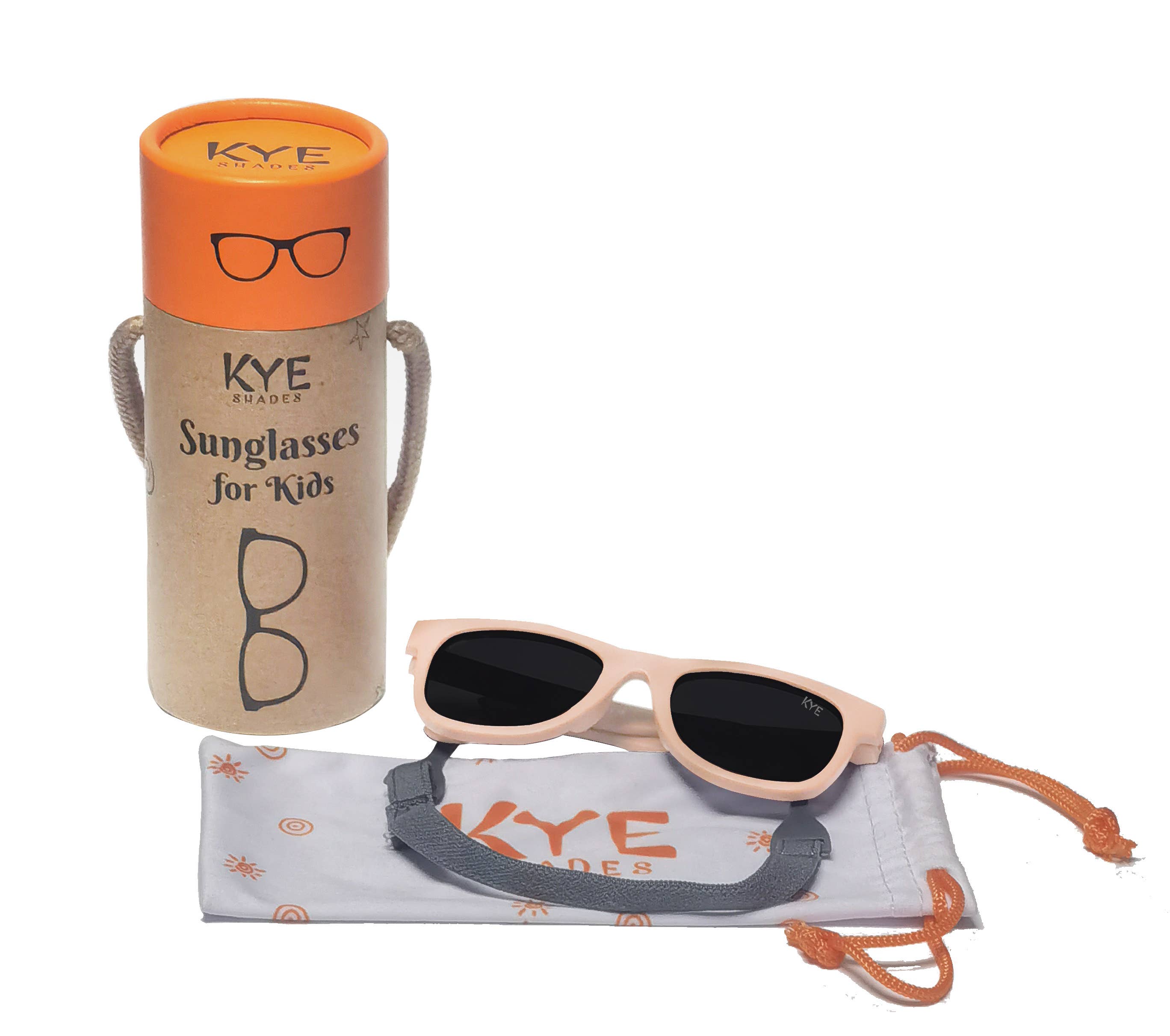 Infant Polarized Sunglasses | Ages 0-12 months | Light Pink - Summit and Nest