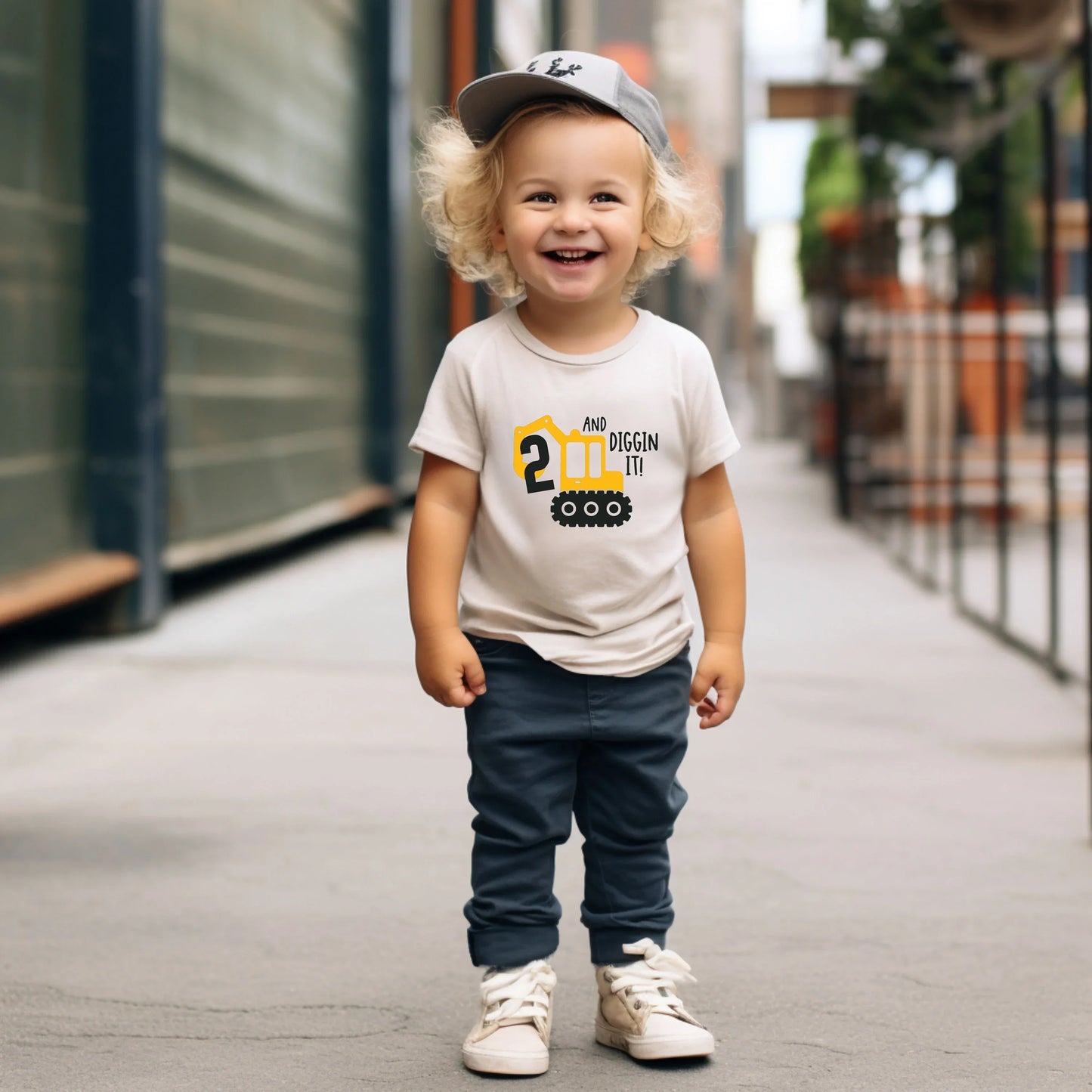 Diggin it birthday (Customized)- Children's shirt and infant bodysuit - Summit and Nest