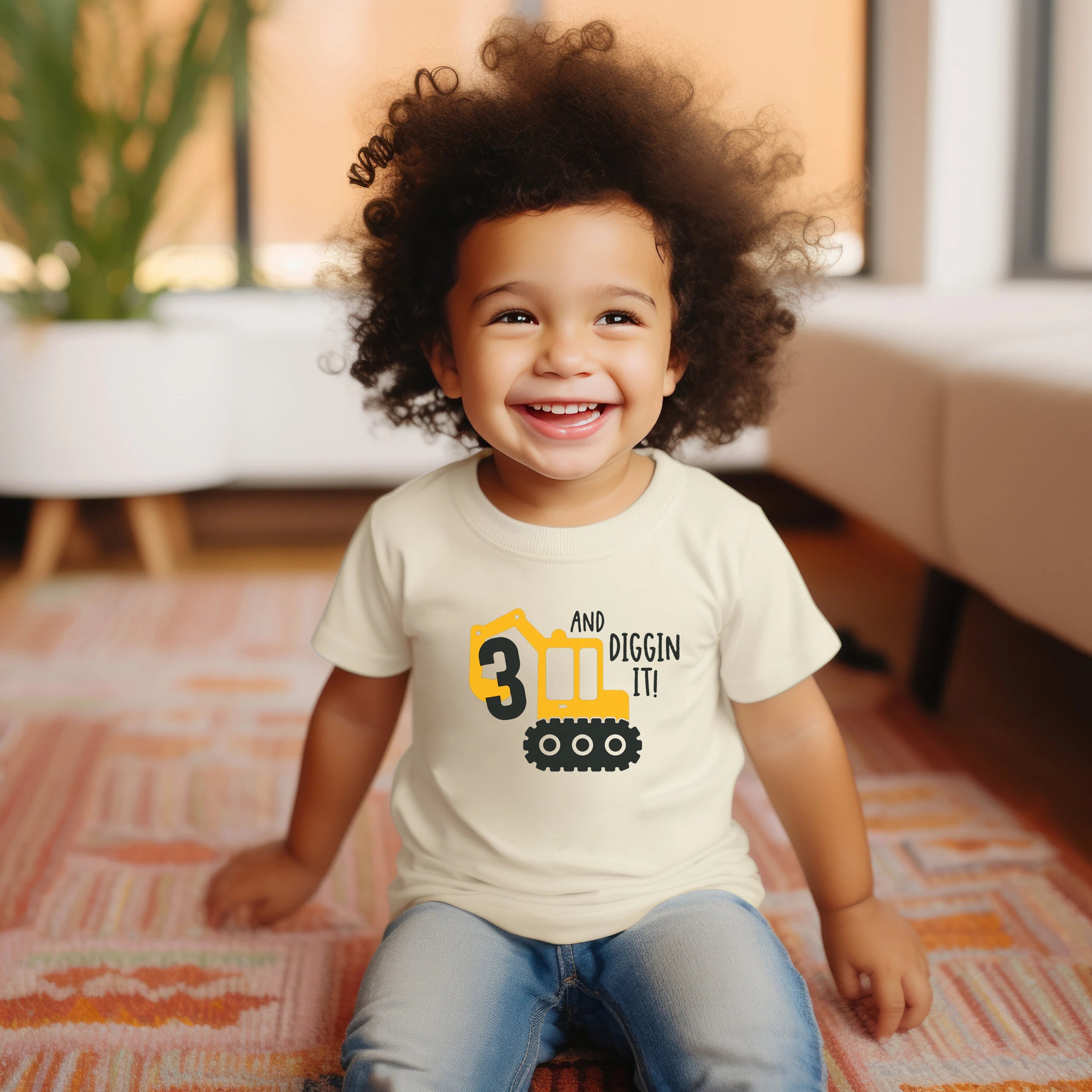 Diggin it birthday (Customized)- Children's shirt and infant bodysuit - Summit and Nest
