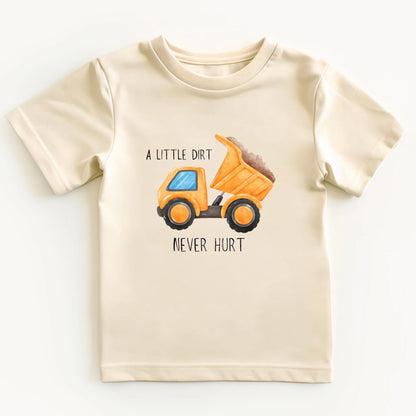 A little dirt never hurt- Short sleeve tee and infant bodysuit - Summit and Nest