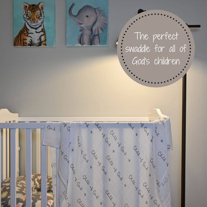 Child of God Swaddle Blanket - Summit and Nest