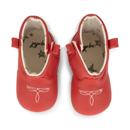 Western Boot- Eco Steps Cherry Red - Summit and Nest