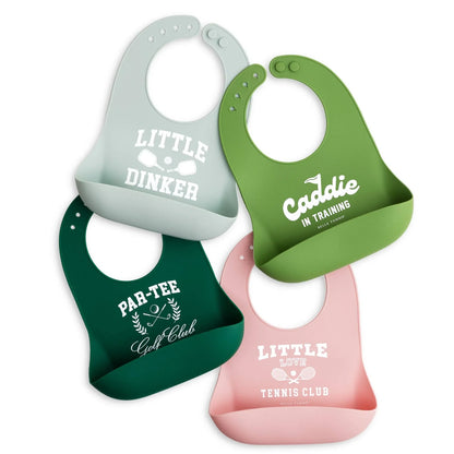 Caddie in Training- Silicone Wonder Bib - Summit and Nest