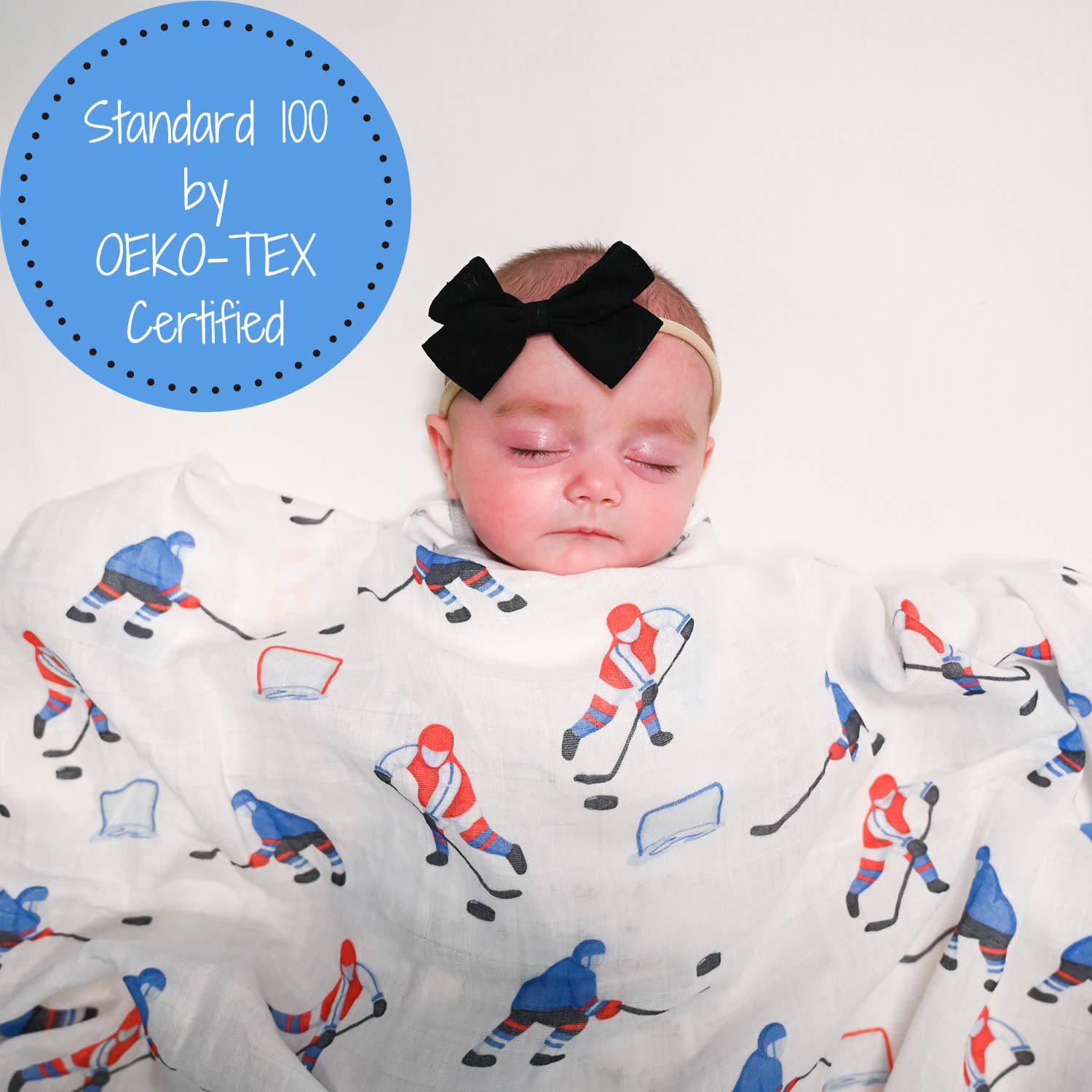 Pass, Shoot, Score  Swaddle Blanket - Summit and Nest