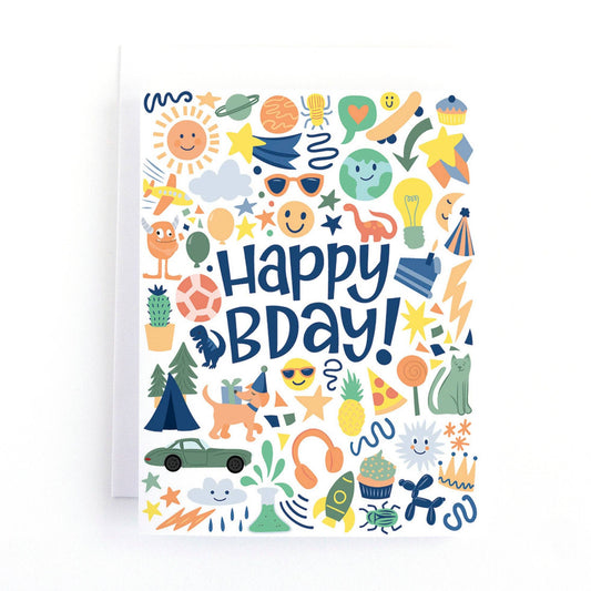 Eye Spy Birthday Card for Kids - Summit and Nest