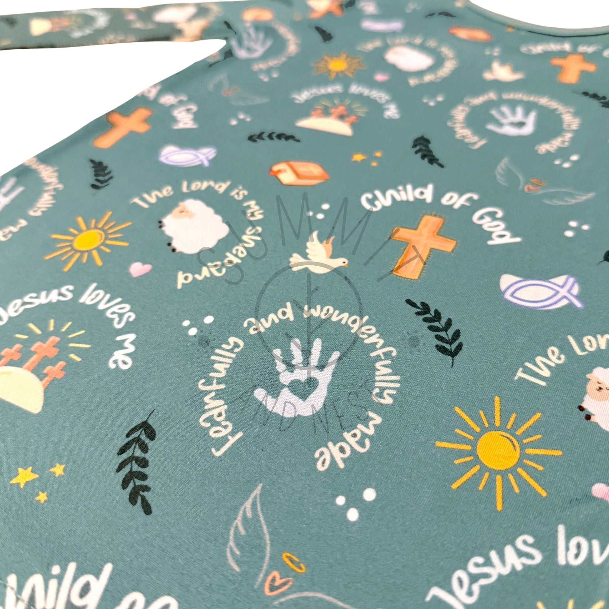 Faithful Blessings- Bamboo two piece pajama set- Toddler and big kid - Summit and Nest