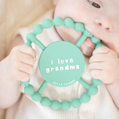 I Love Grandma- Silicone Teether - Summit and Nest