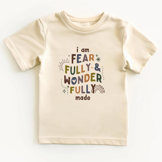 Fearfully and wonderfully made- Short sleeve tee and infant bodysuit - Summit and Nest