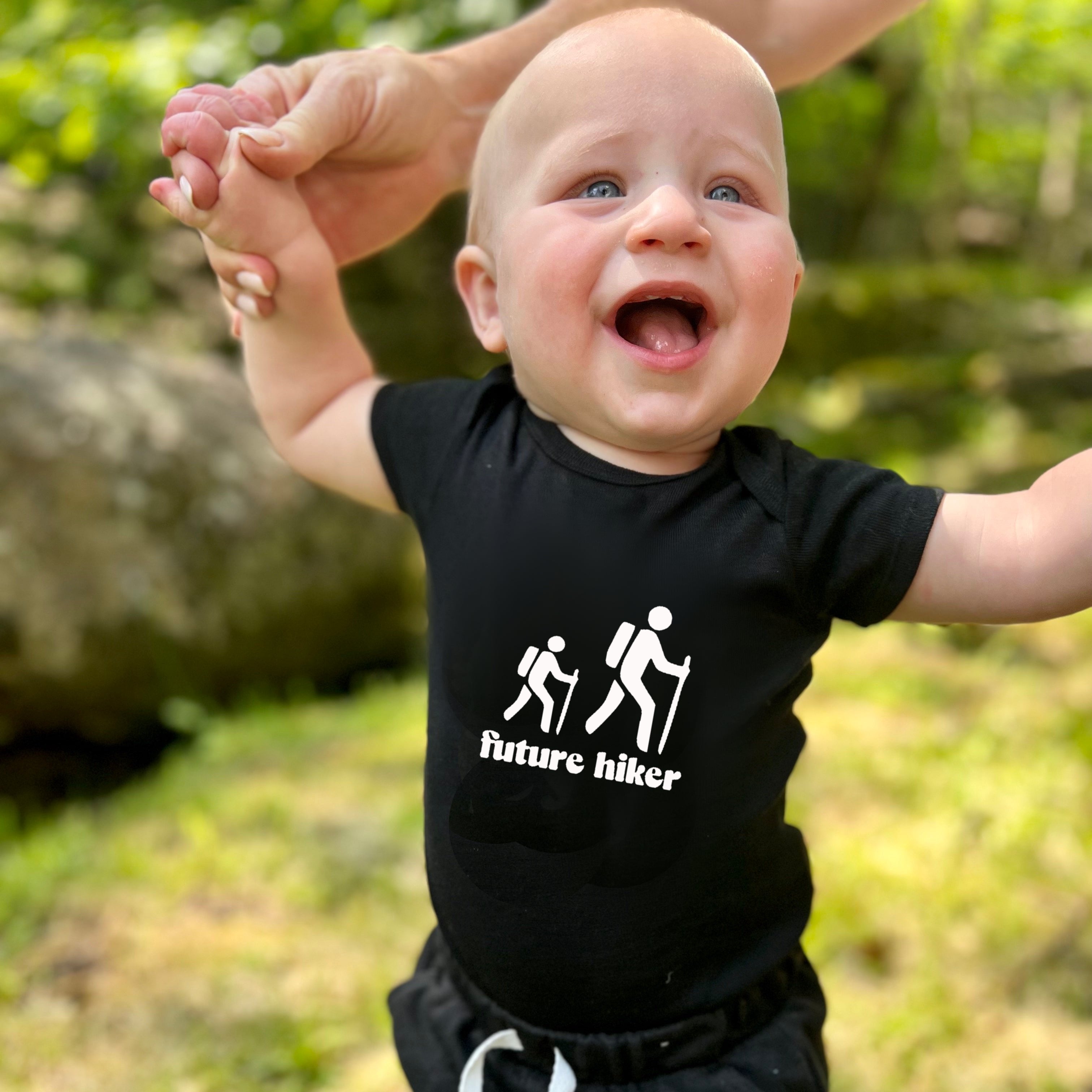 Future hiker- Children's shirt and infant bodysuit - Summit and Nest