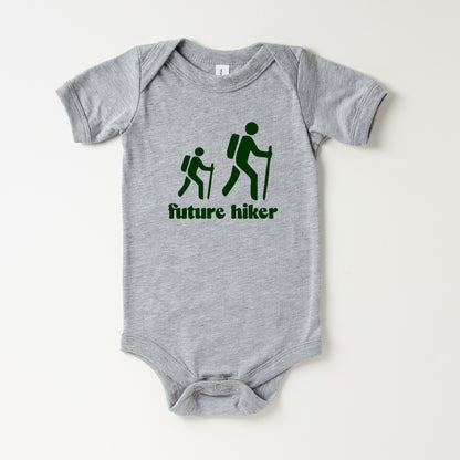 Future hiker- Children's shirt and infant bodysuit - Summit and Nest