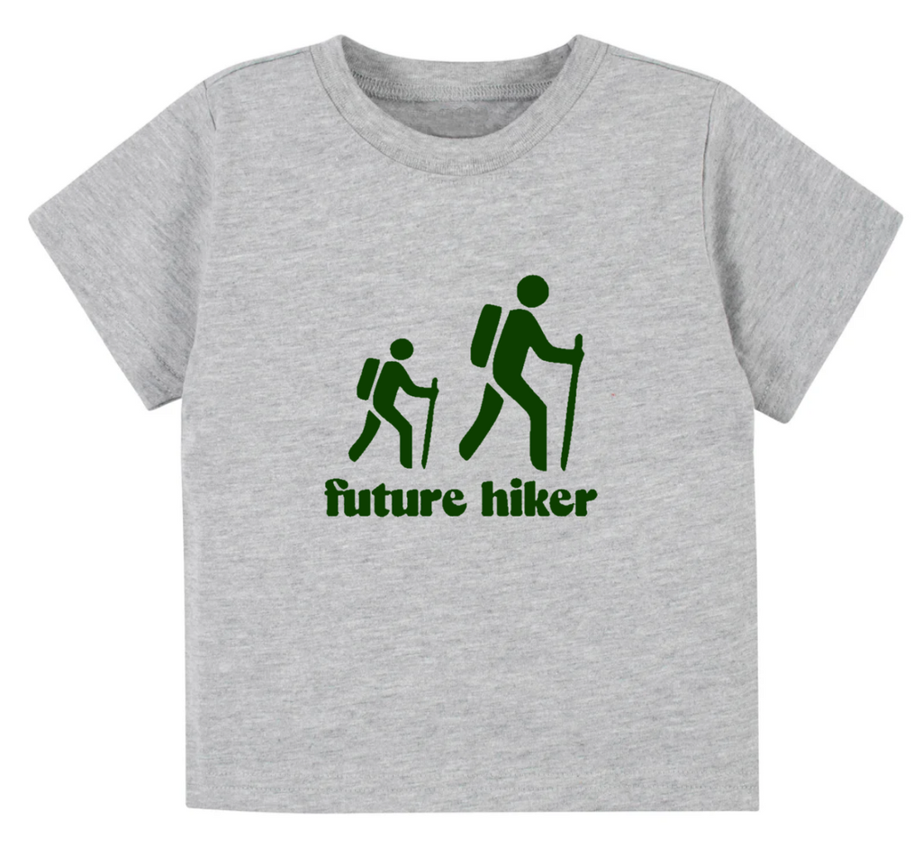 Future hiker- Children's shirt and infant bodysuit - Summit and Nest