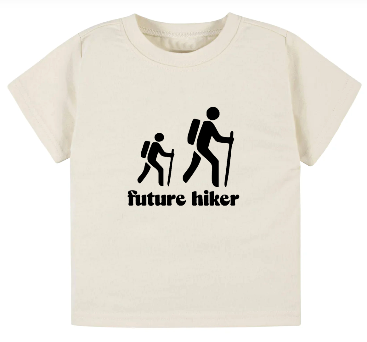 Future hiker- Children's shirt and infant bodysuit - Summit and Nest