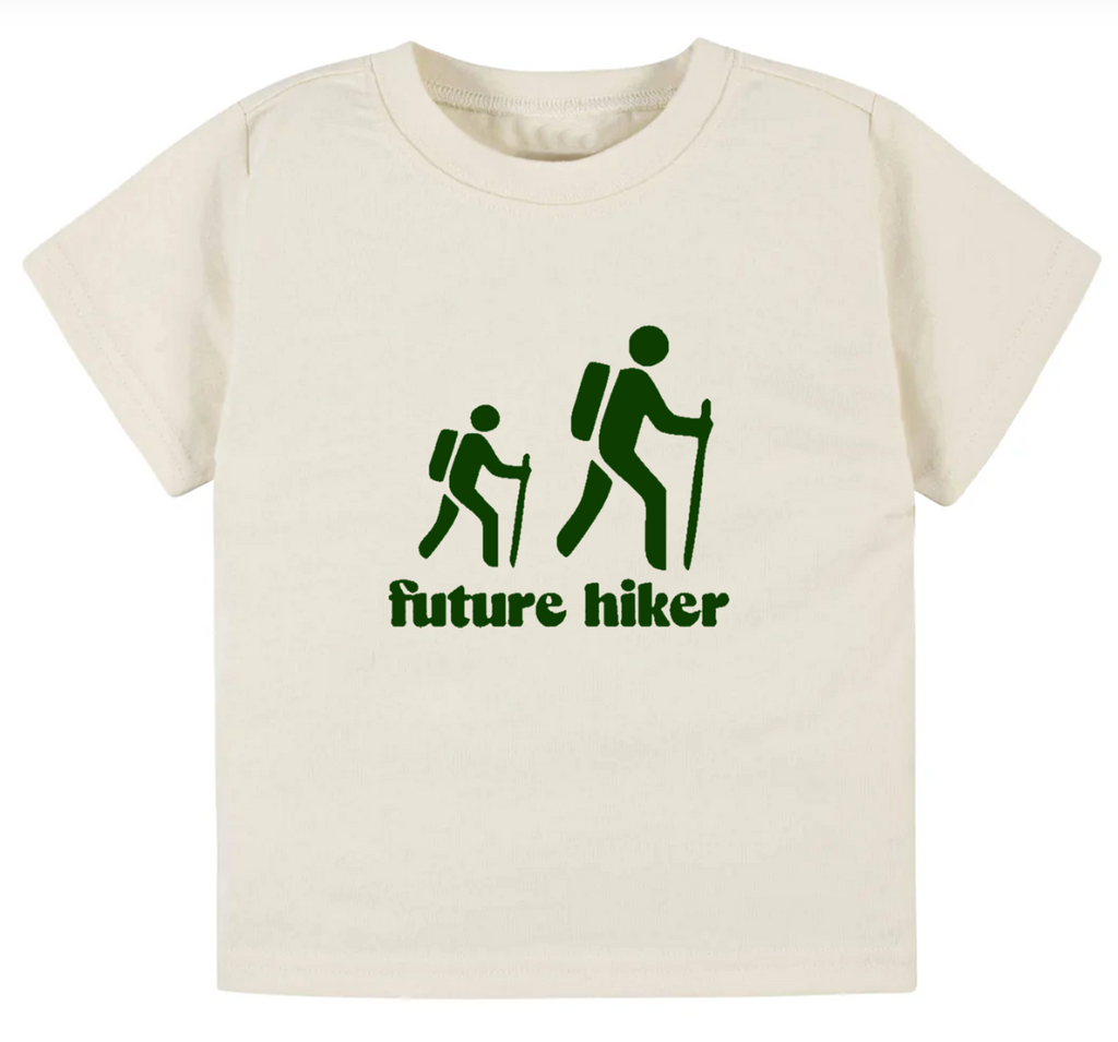 Future hiker- Children's shirt and infant bodysuit - Summit and Nest