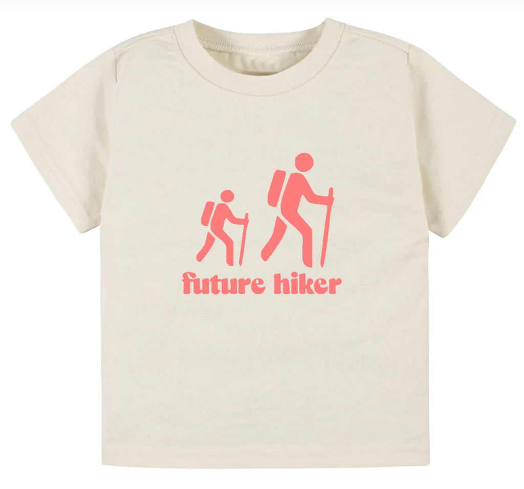 Future hiker- Children's shirt and infant bodysuit - Summit and Nest