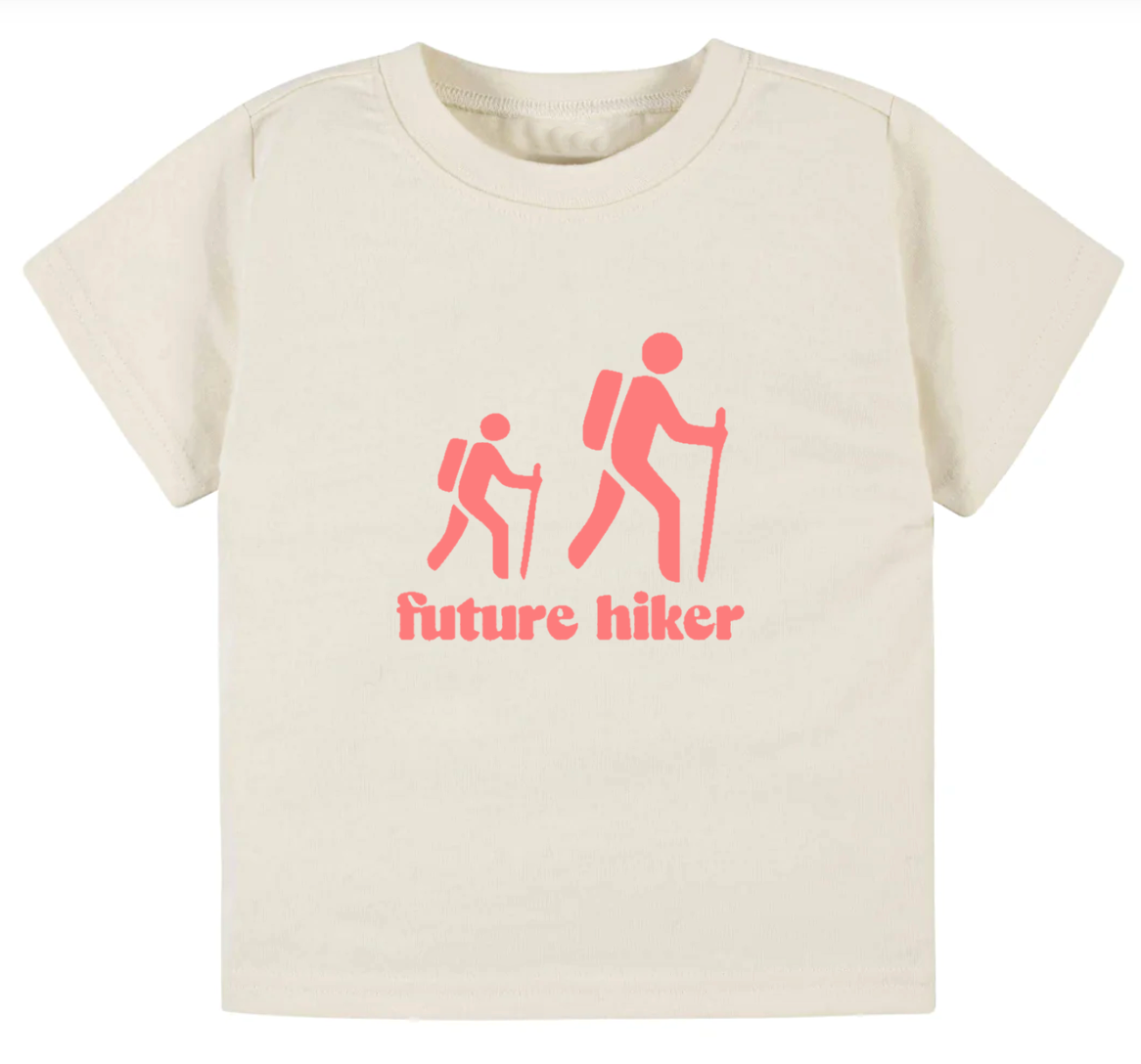 Future hiker- Children's shirt and infant bodysuit - Summit and Nest