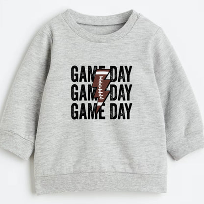 Football game day- Organic cotton infant and toddler sweatshirt - Summit and Nest