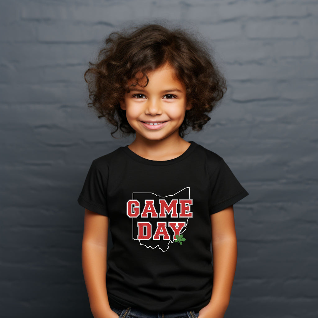 Game day- Ohio- Children's shirt and infant bodysuit - Summit and Nest
