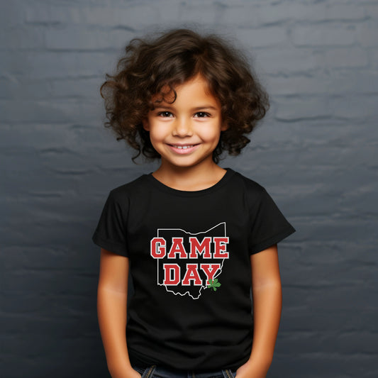 Game day- Ohio- Children's shirt and infant bodysuit - Summit and Nest