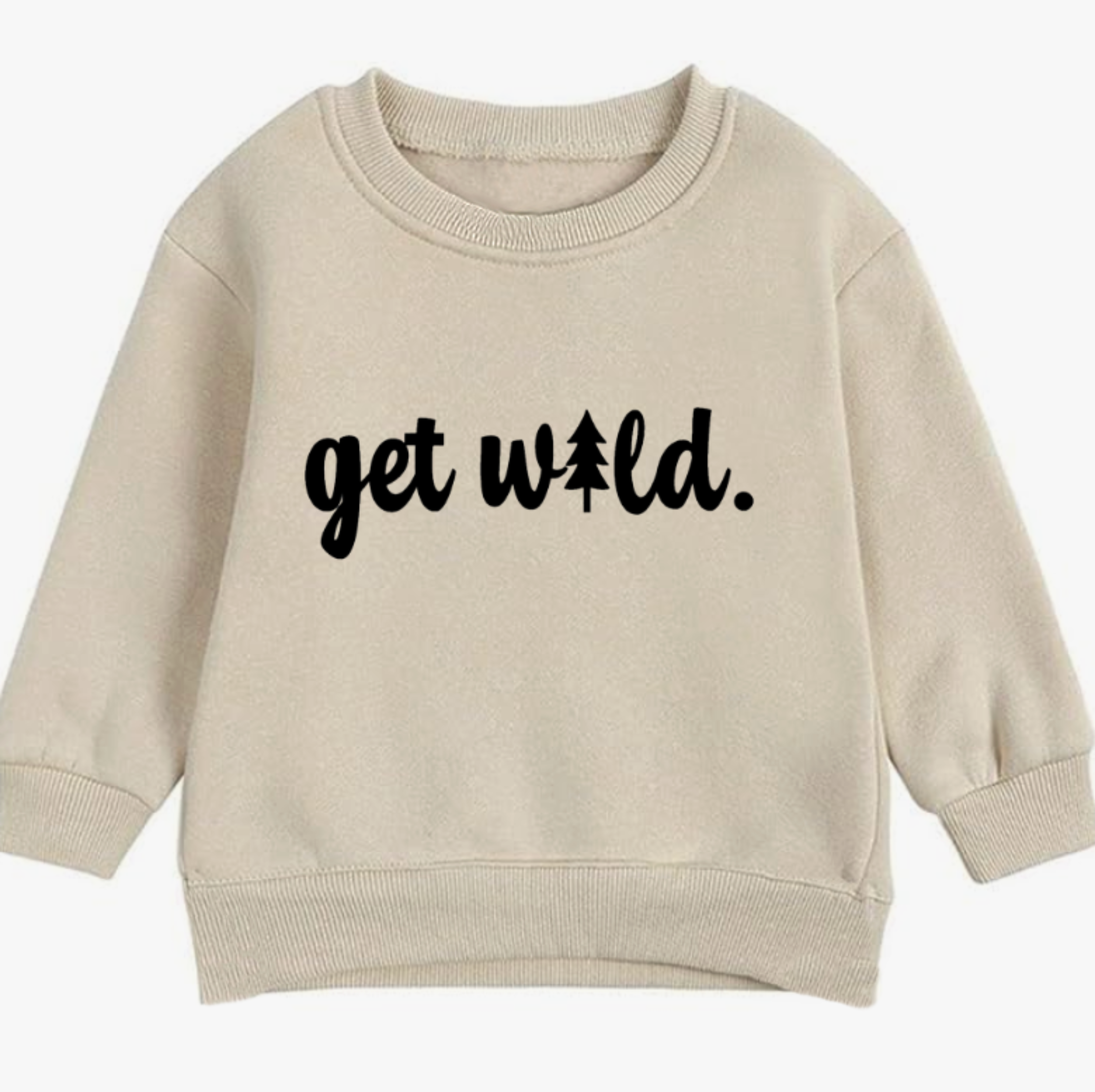 Get wild.- Organic cotton infant and toddler sweatshirt - Summit and Nest