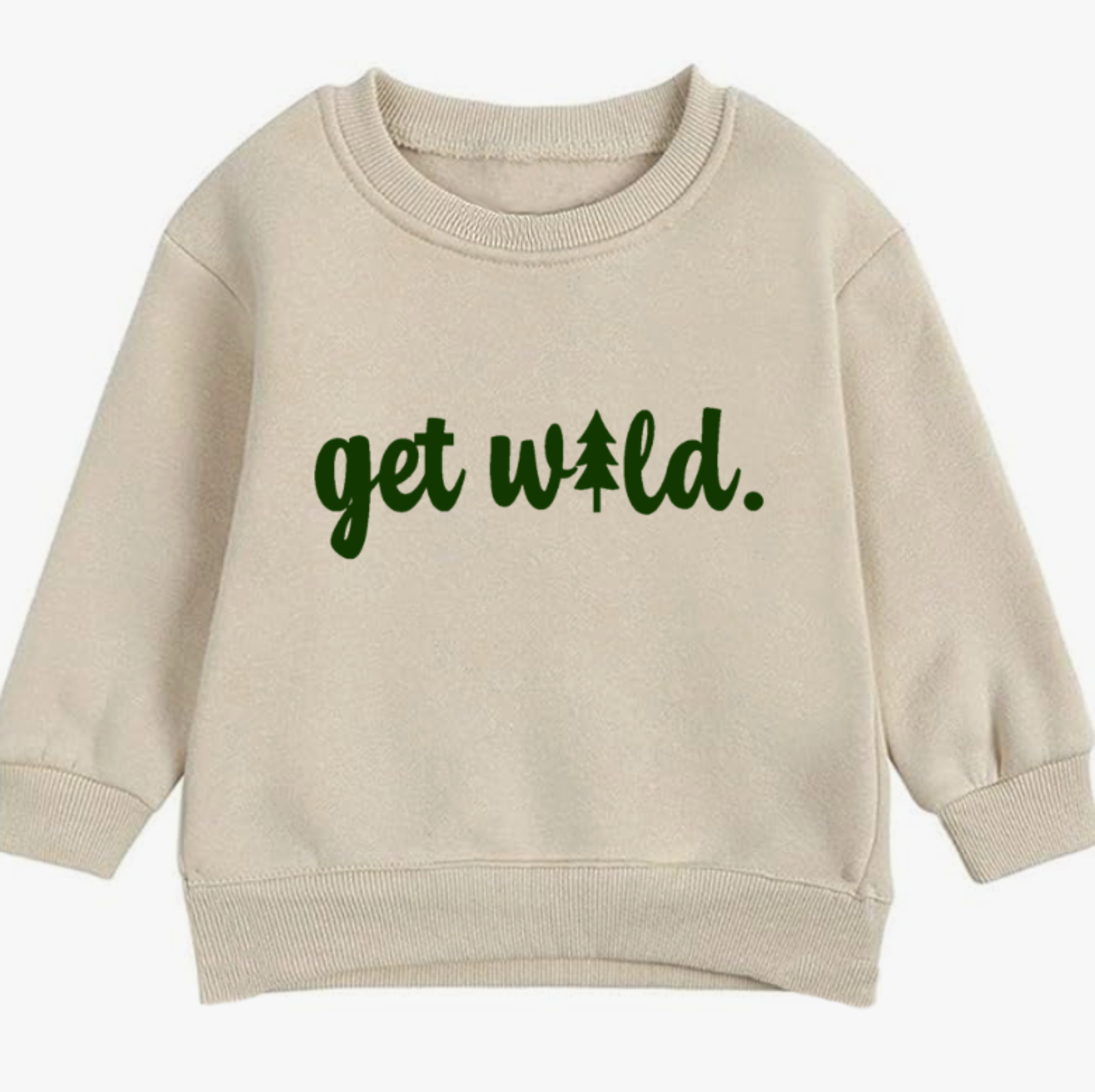 Get wild.- Organic cotton infant and toddler sweatshirt - Summit and Nest