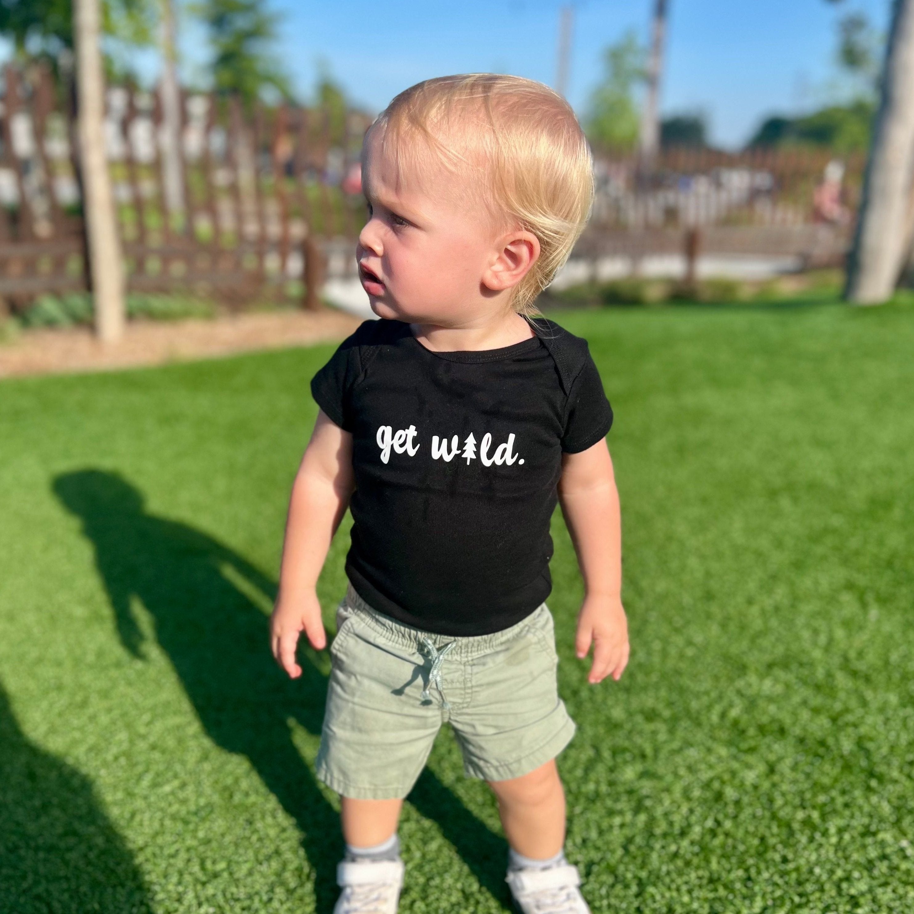 Get wild- Children's shirt and infant bodysuit - Summit and Nest