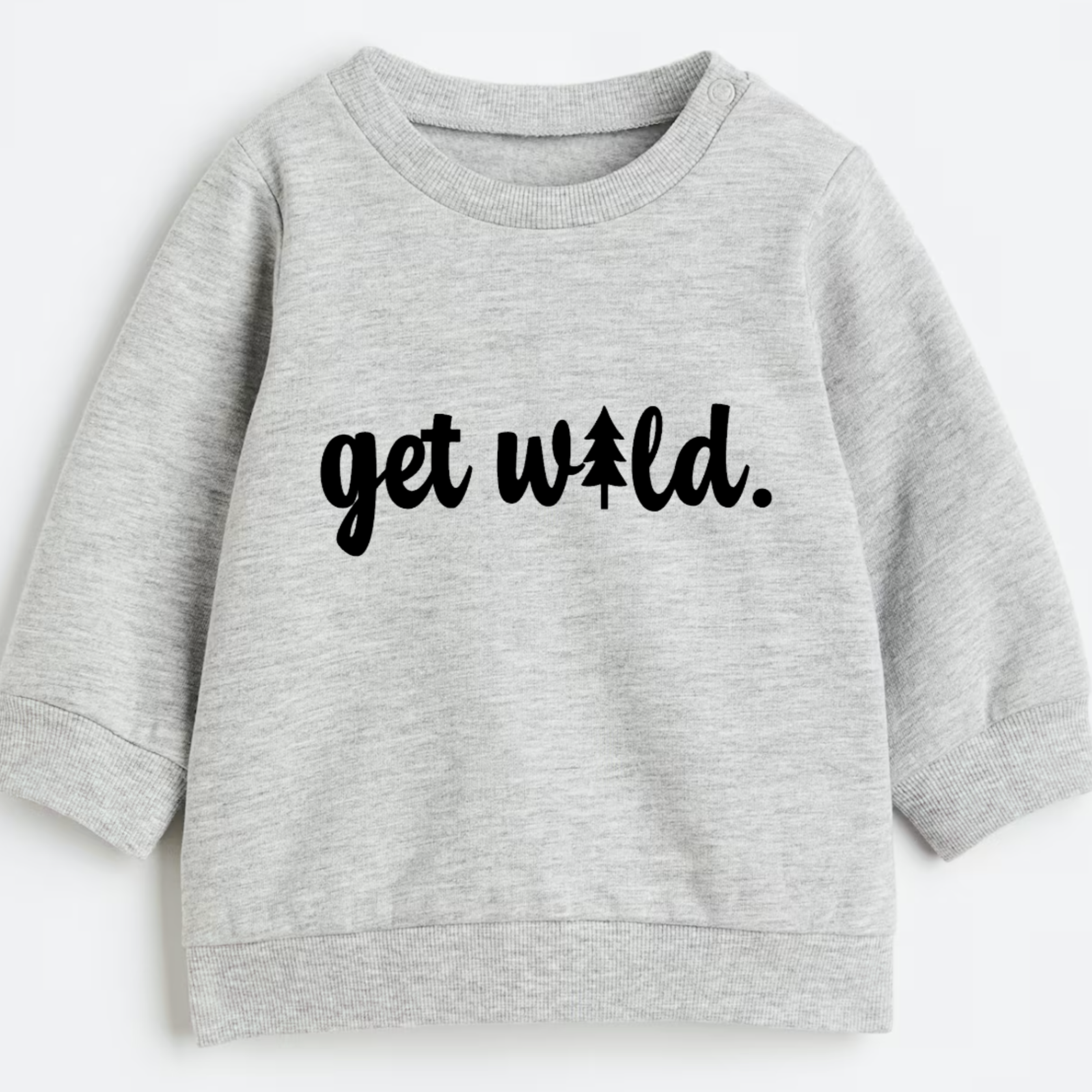 Get wild.- Organic cotton infant and toddler sweatshirt - Summit and Nest