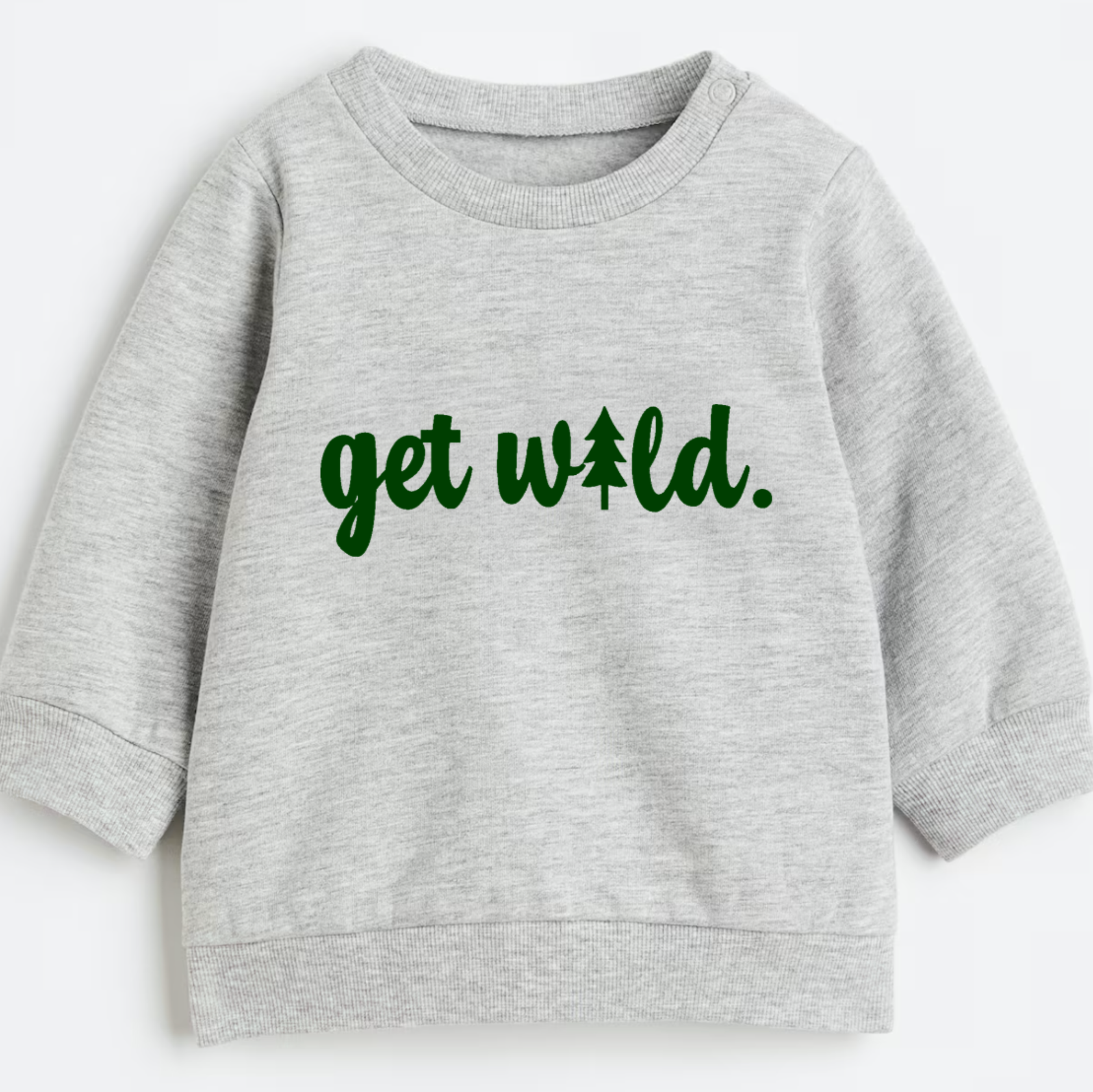 Get wild.- Organic cotton infant and toddler sweatshirt - Summit and Nest