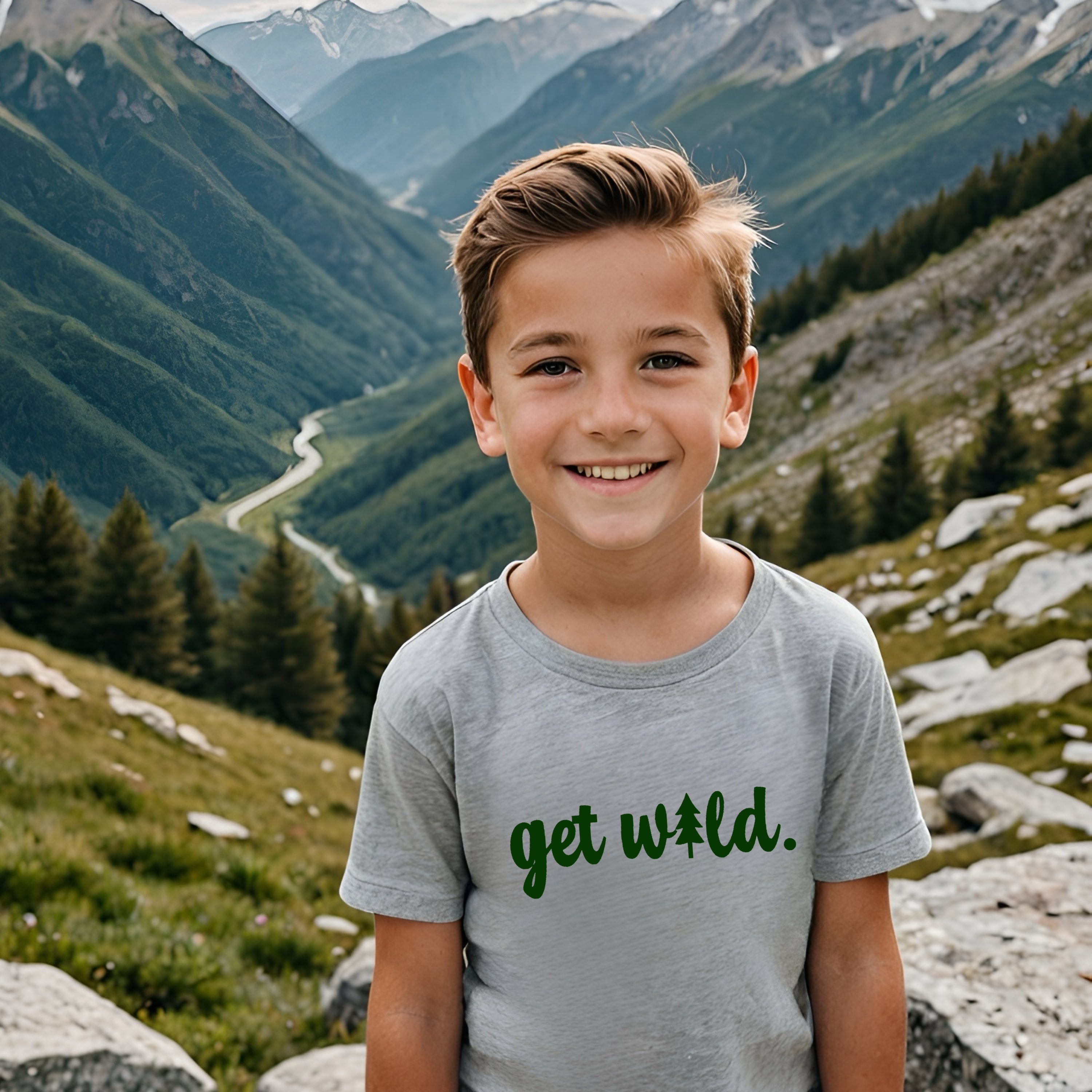 Get wild- Children's shirt and infant bodysuit - Summit and Nest
