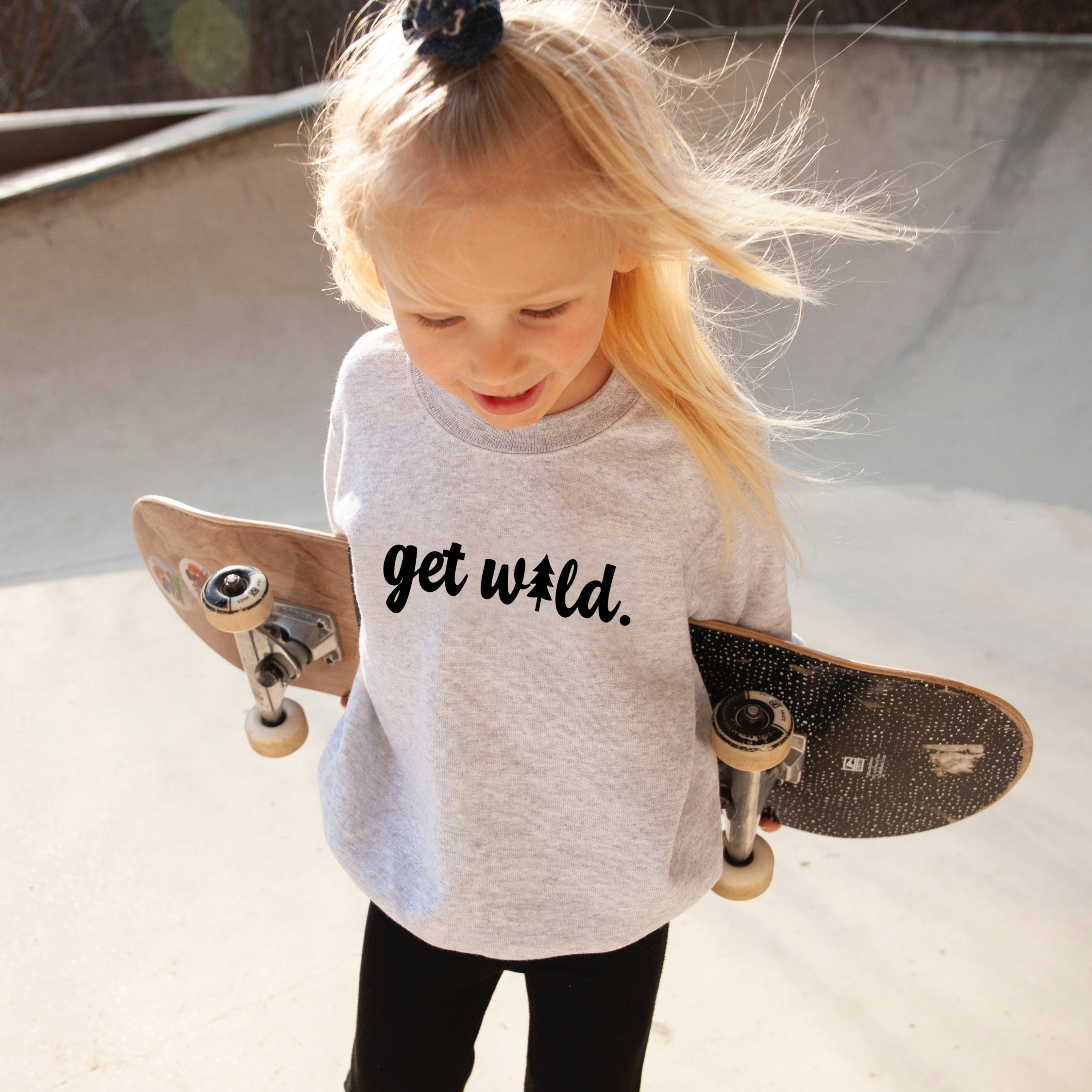 Get wild.- Organic cotton infant and toddler sweatshirt - Summit and Nest