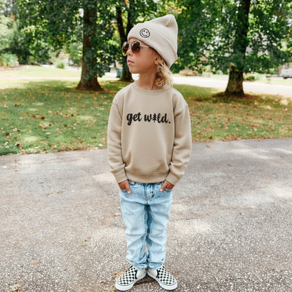 Get wild.- Organic cotton infant and toddler sweatshirt - Summit and Nest