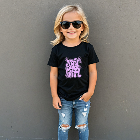 You go girl- Children's shirt and infant bodysuit - Summit and Nest