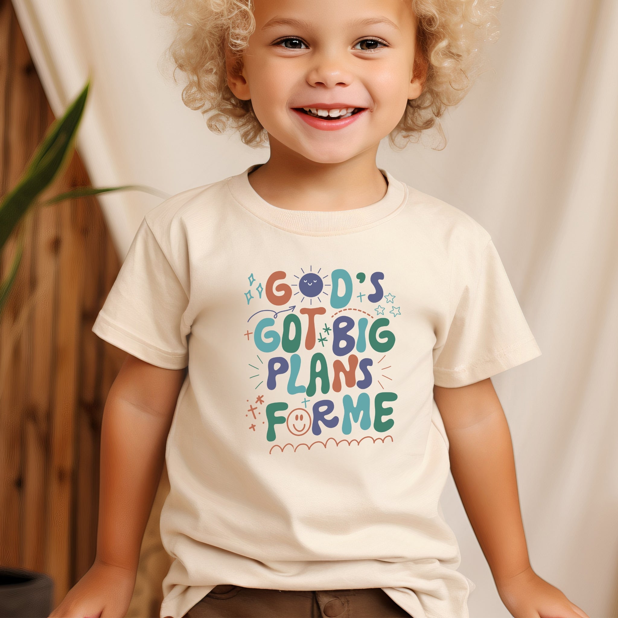 God's got big plans for me- Children's short sleeve tee and infant bodysuit - Summit and Nest