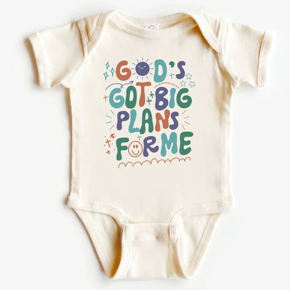 God's got big plans for me- Children's short sleeve tee and infant bodysuit - Summit and Nest