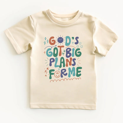 God's got big plans for me- Children's short sleeve tee and infant bodysuit - Summit and Nest