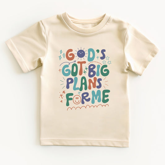 God's got big plans for me- Children's short sleeve tee and infant bodysuit