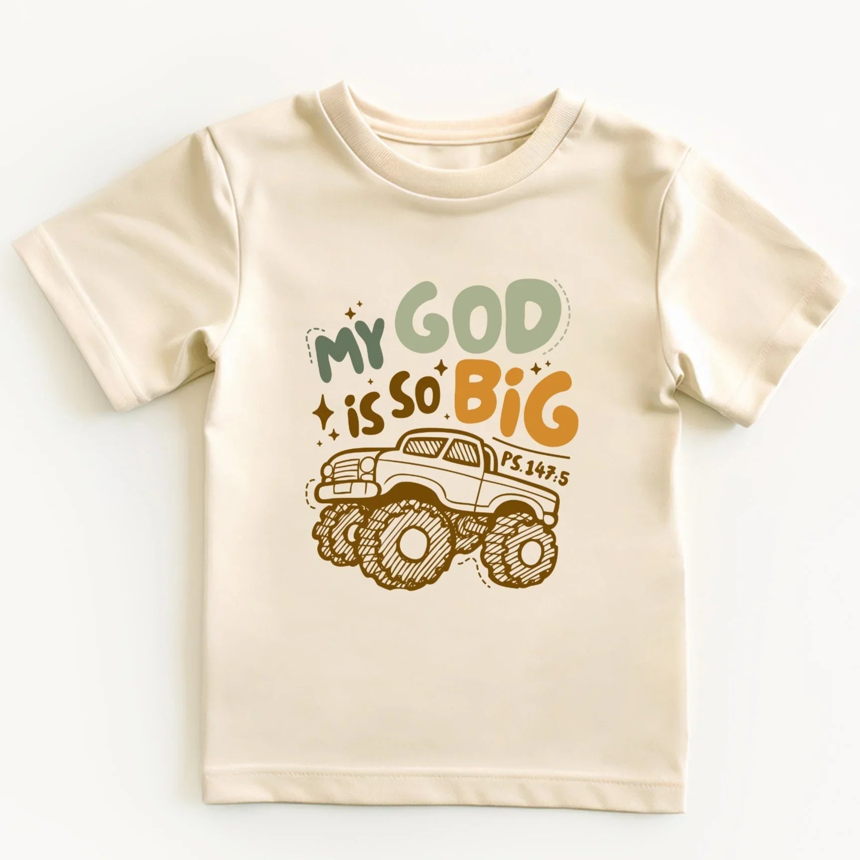 My God is so big- Short sleeve tee and infant bodysuit - Summit and Nest