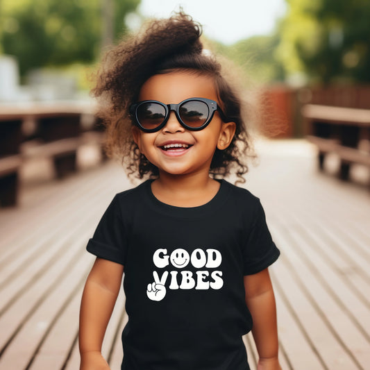 Good vibes- Children's shirt and infant bodysuit - Summit and Nest