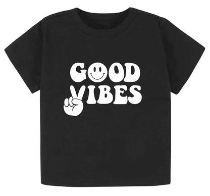 Good vibes- Children's shirt and infant bodysuit - Summit and Nest