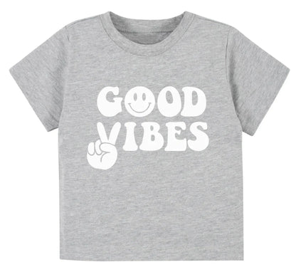 Good vibes- Children's shirt and infant bodysuit - Summit and Nest