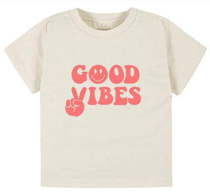 Good vibes- Children's shirt and infant bodysuit - Summit and Nest