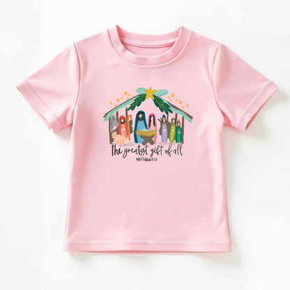 Greatest gift of all- Children's shirt and infant bodysuit - Summit and Nest