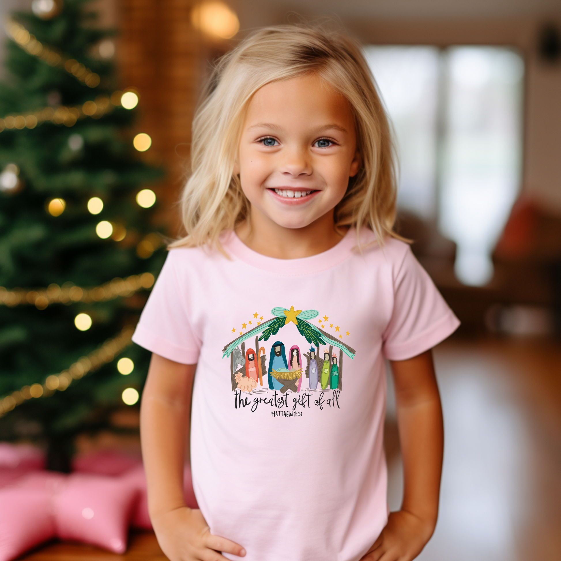 Greatest gift of all- Children's shirt and infant bodysuit - Summit and Nest