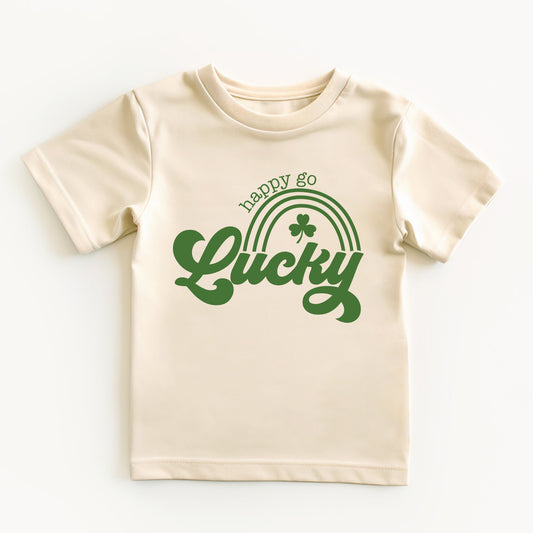 Happy go lucky- St. Patrick's Day children's shirt and infant bodysuit - Summit and Nest