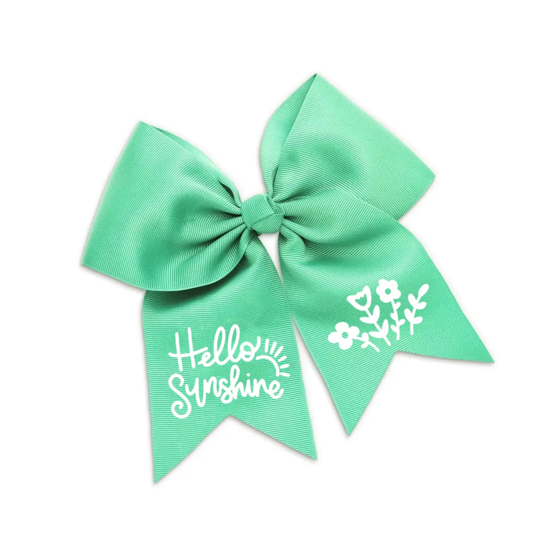 Hello sunshine hair bow - Summit and Nest