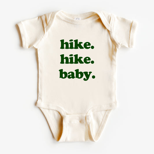 Hike. Hike. Baby.- Children's shirt and infant bodysuit - Summit and Nest
